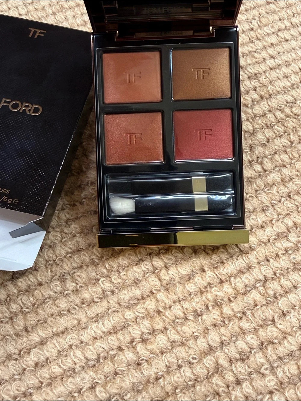 Tom Ford Women Eyeshadow Quad  Peach Dawn